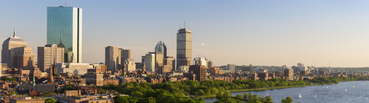 The Boston skyline